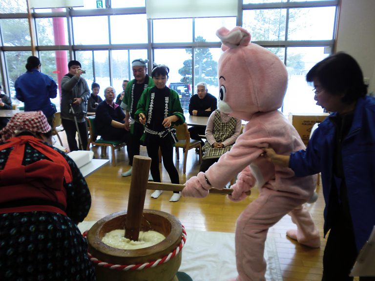 餅つき